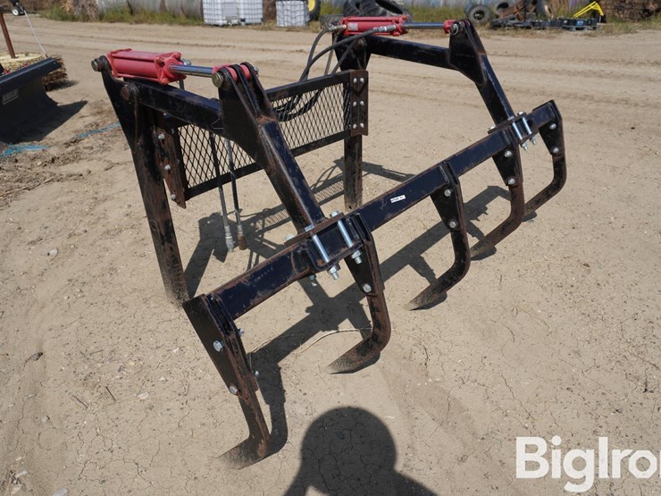 90"-5-tine-grapple-w/flat-face-couplers-image-3