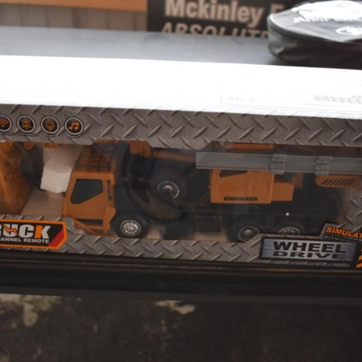 Future Remote Control Toy Truck, Simulation Wheel Drive, Orange, Ages 8+
