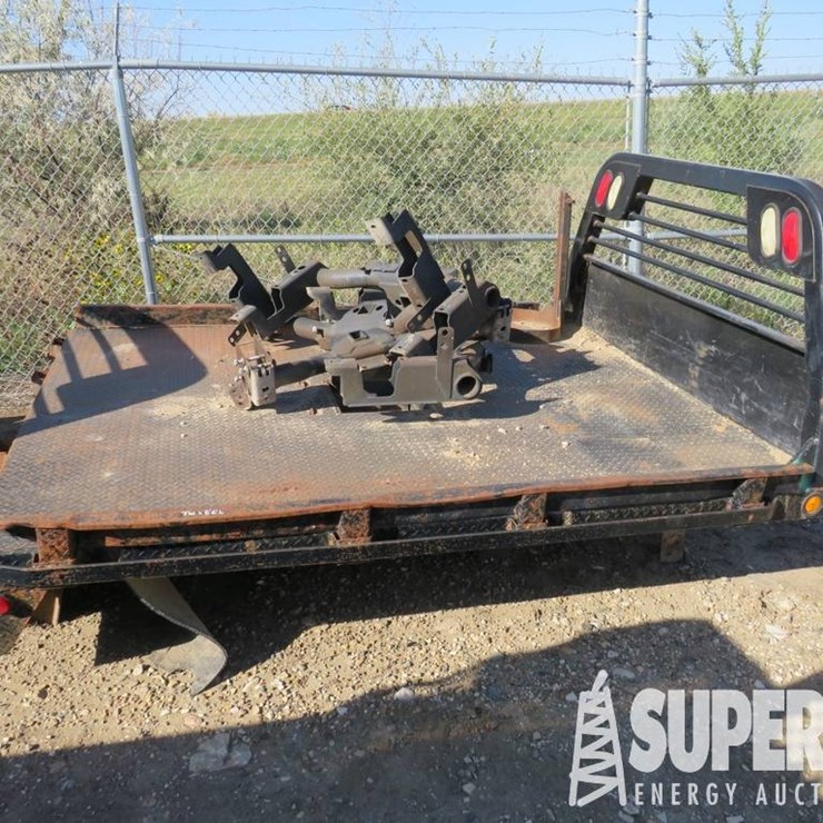 (5-39) CM TRUCK BEDS 7'W x 8'6"L Steel Pickup Flat