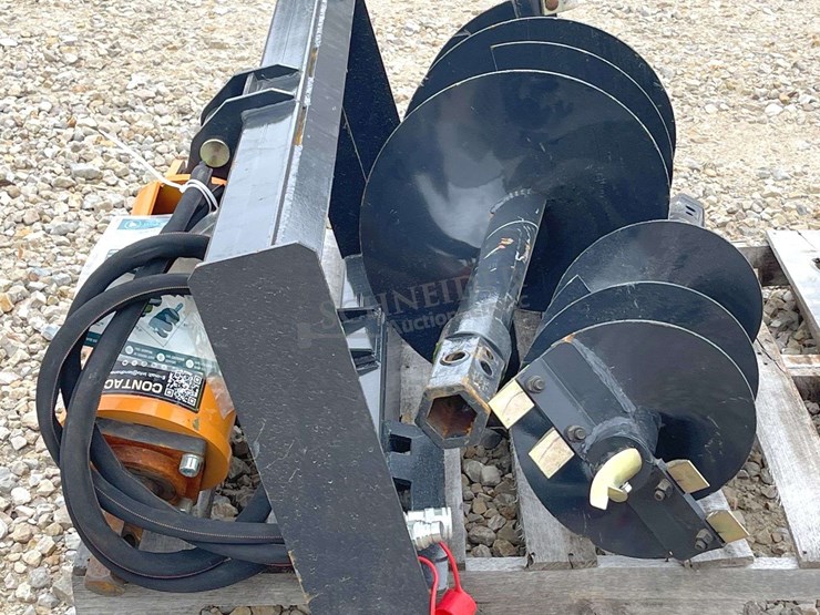unused-wolverine-skid-steer-auger-w/-2-augers-image-4