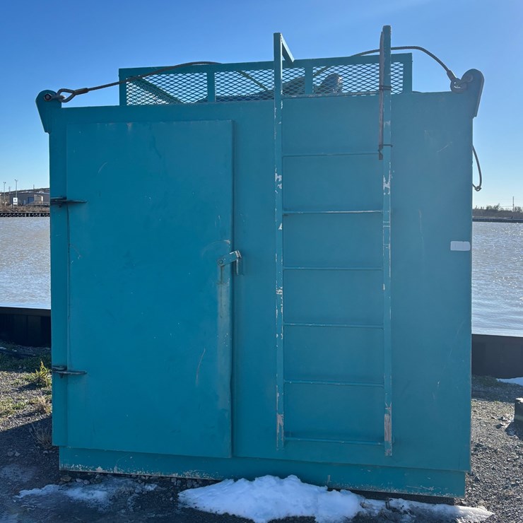 #147 • 8FT X 8FT ALUMINUM OFFSHORE/ONSHORE TOOLHOUSE