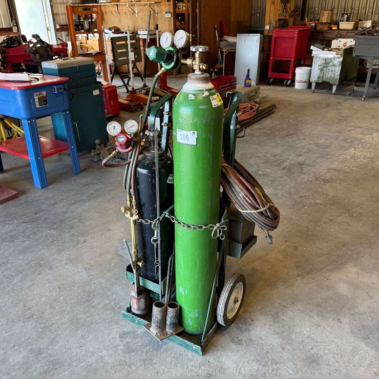 Portable Oxygen and Acetylene Shop Torch