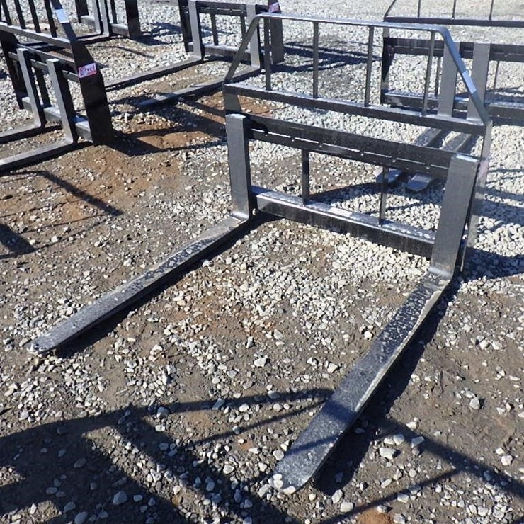Kivel Skid Steer Fork Attachment 48"