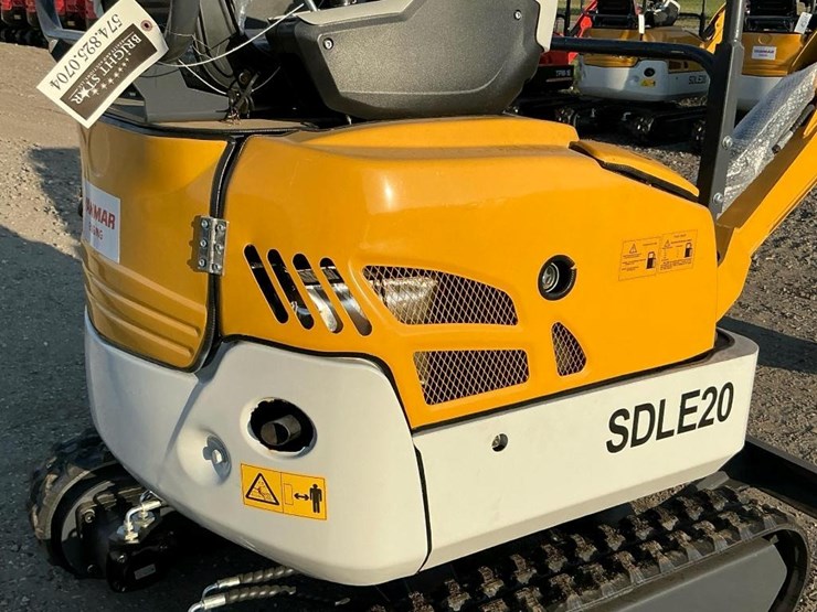 #1606-•-unused-sdle20-mini-excavator-image-24