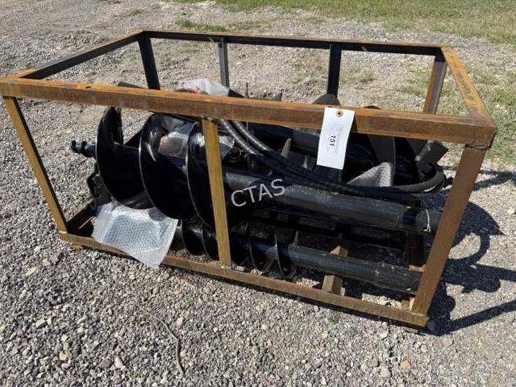 #151-•-mower-king-skid-steer-loader-w/-2-augers-image-2
