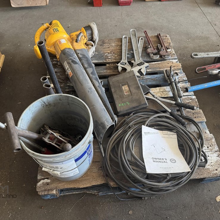 ASSORTED TOOLS-YARDMAN YMESV1300, WRENCHES & SHOP ASSORTED TOOLS-YARDMAN YMESV1300, WRENCHES & SHOP