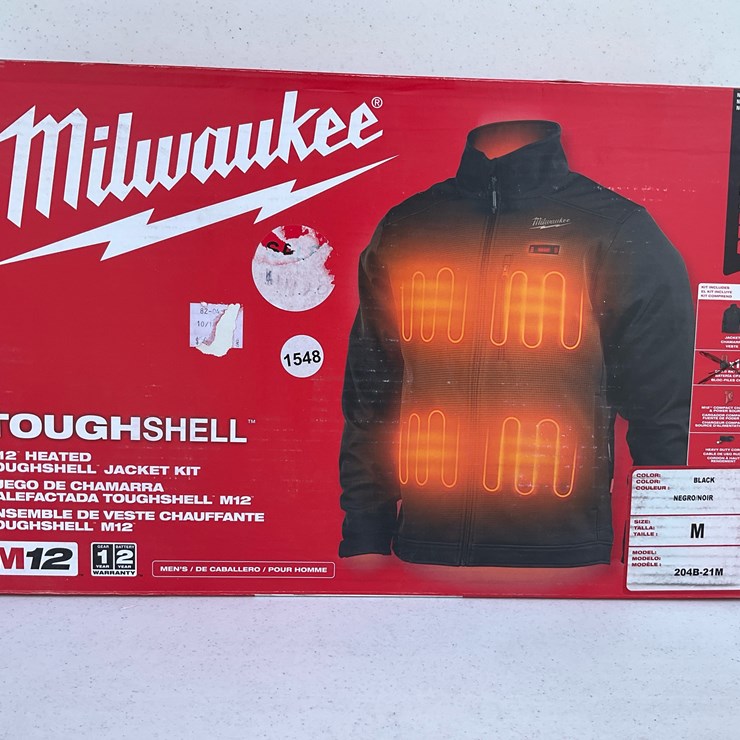 #1548 • Milwaukee M12™ Heated TOUGHSHELL™ Jacket (Medium)