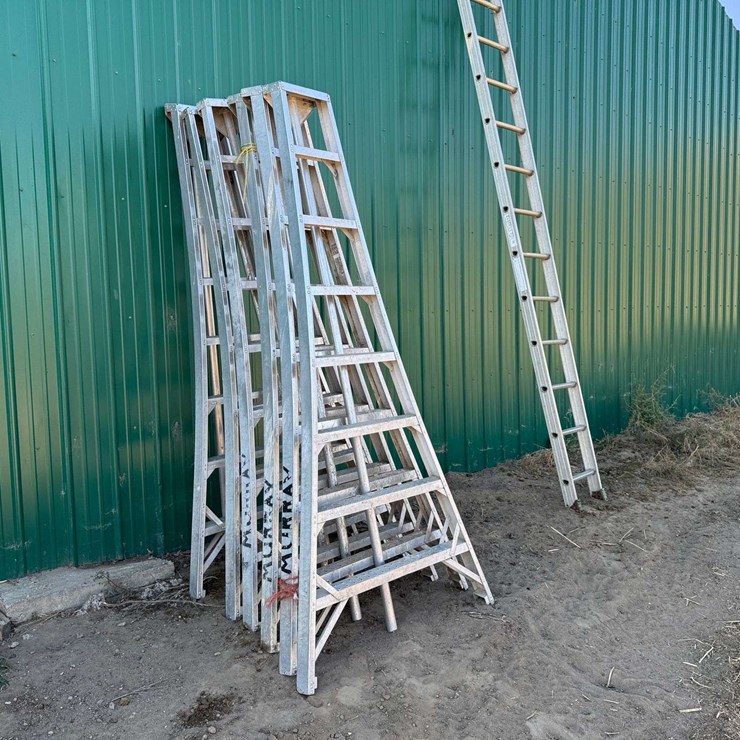 8' Aluminum Orchard Ladders