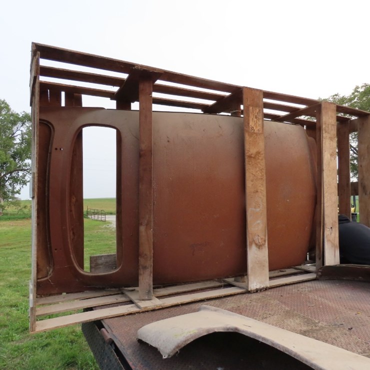 Super Cool! 1949-51 Ford NOS Roof Section in the Crate!
