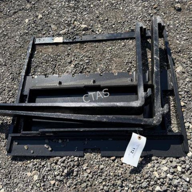 #112 • Mini Skid Steer Fork Lifts