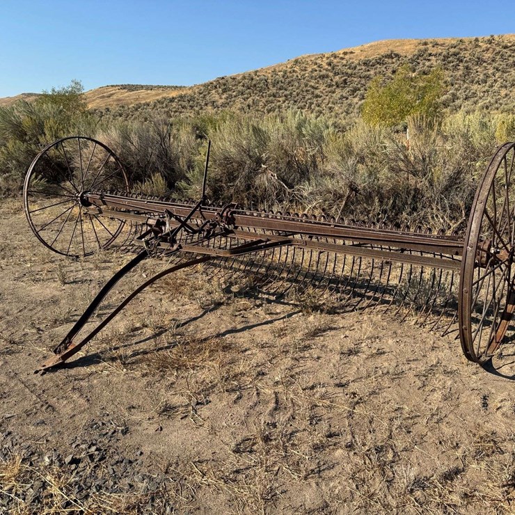 Antique Hay Rake