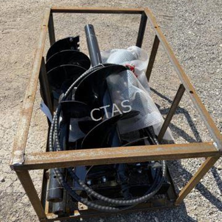 #152 • Mower King Skid Steer Loader w/ 2 Augers