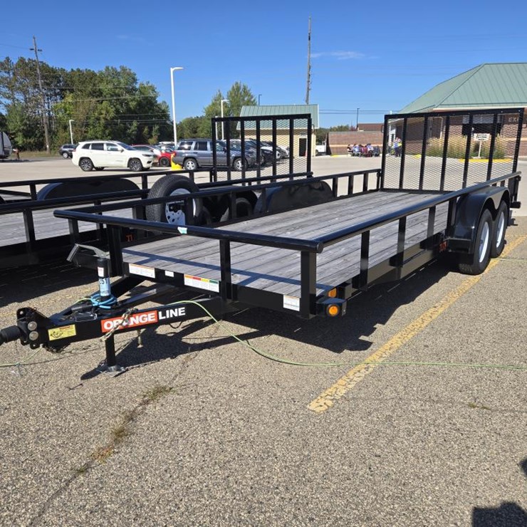 #1788 • Unused 2024 Orange Line TU70 Utility Trailer