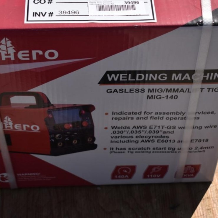 LandHero MIG-140 Gasless MIG/TIG Welder