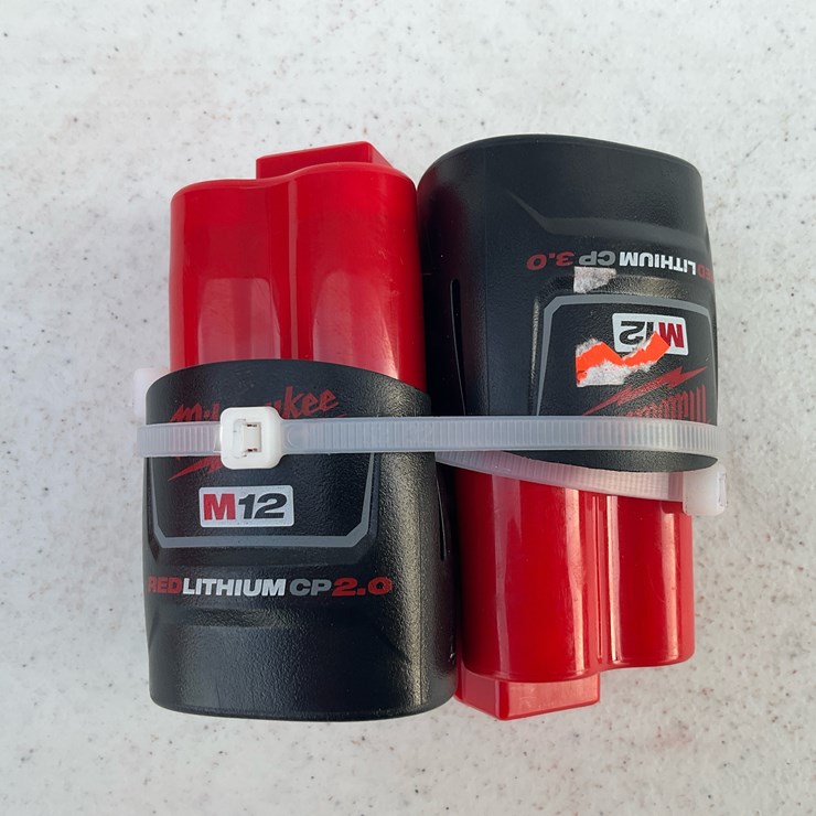 #1557 • Milwaukee M12 Batteries