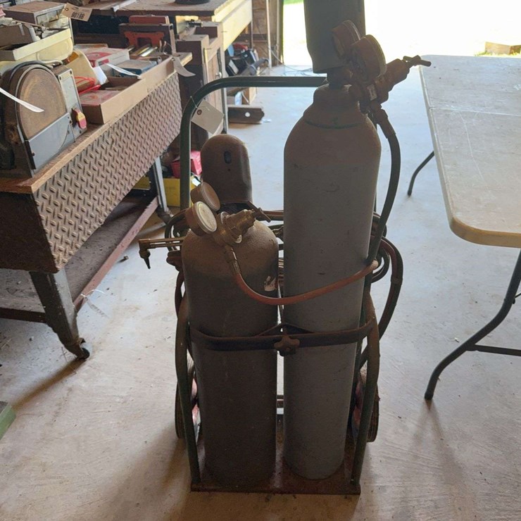 Torch with cart