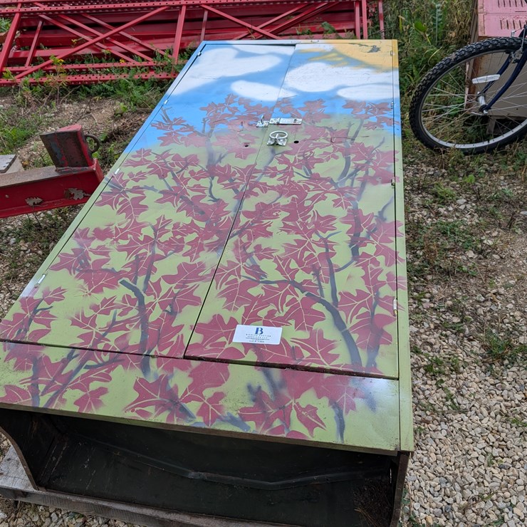 #3364 • Painted Storage Cabinet