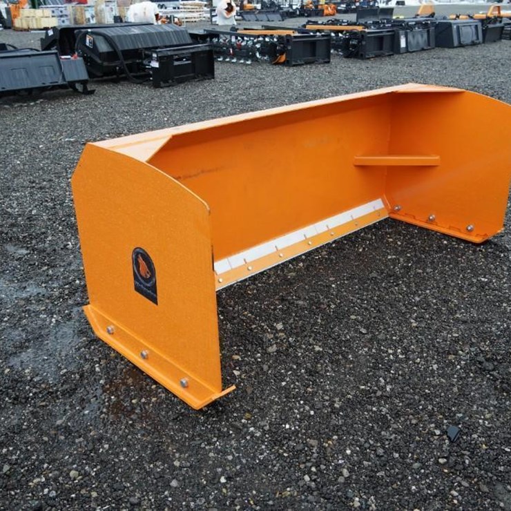 #2524 • New Wolverine Skid Steer Snow Pusher