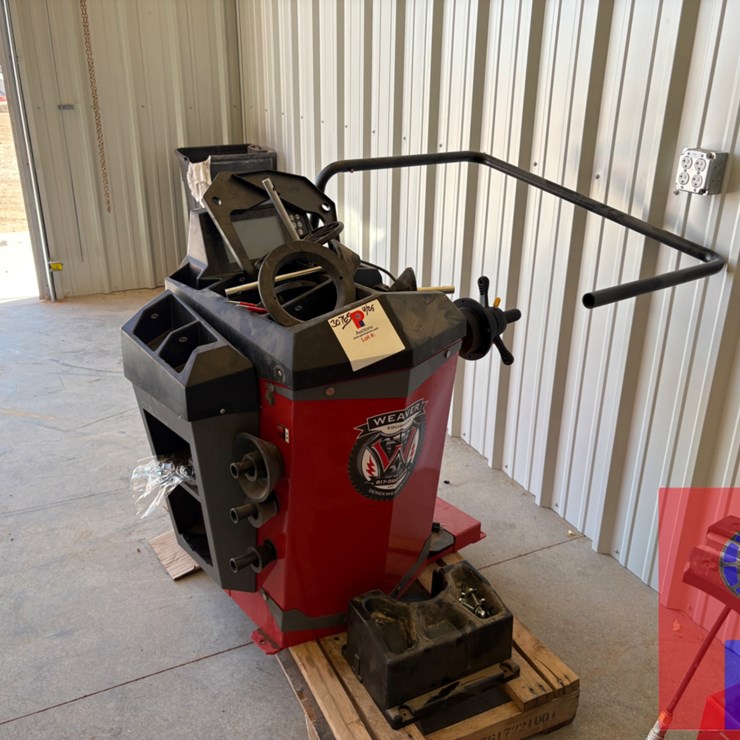 WEAVER W-987 COMPUTER WHEEL BALANCER