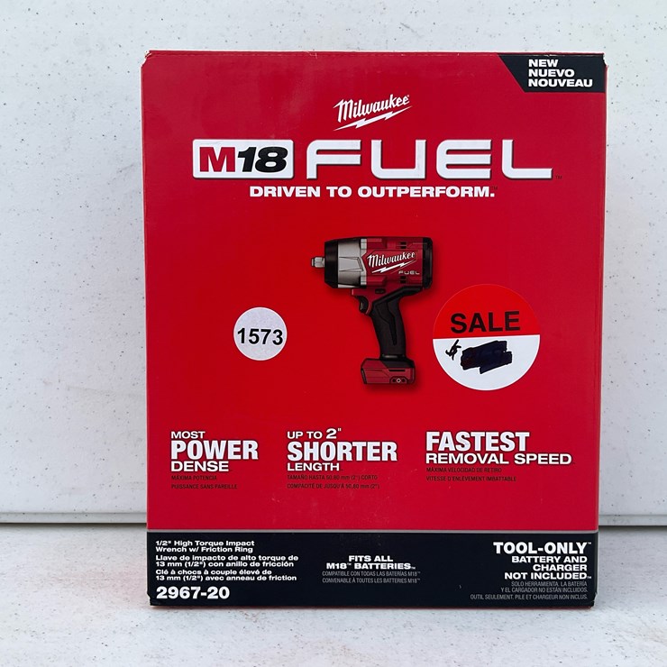 #1573 • Milwaukee M18 FUEL™ 1/2" High Torque Impact Wrench w/ Friction Ring