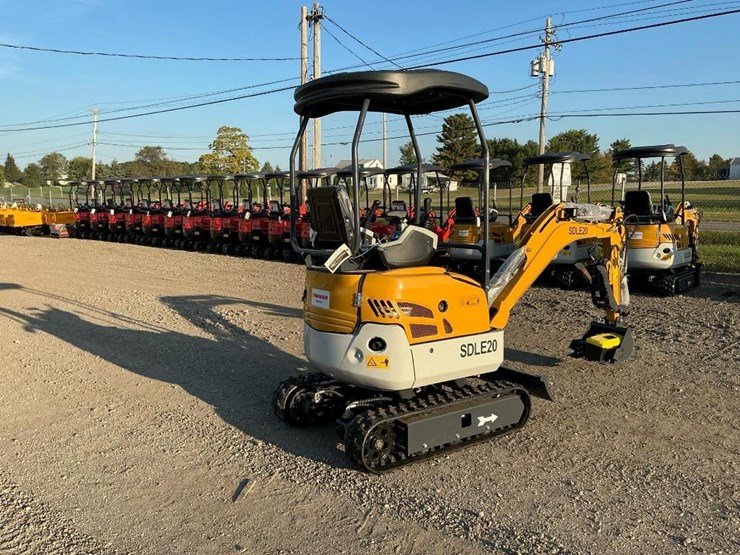 #1602-•-unused-sdle20-mini-excavator-image-6