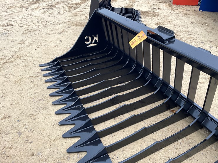 #2014-•-new-kc-76"-fine-skeleton-skid-steer-bucket-image-9