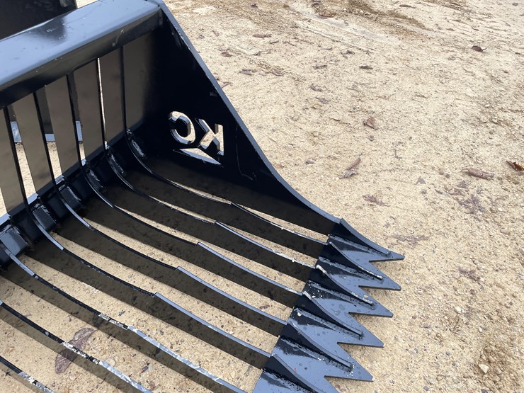 #2012-•-new-kc-72"-fine-skeleton-skid-steer-bucket-image-5