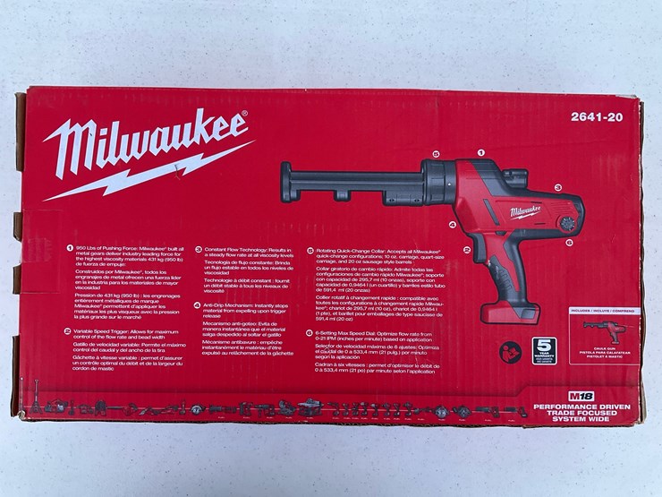 #1539-•-milwaukee-m18™-cordless-caulk-and-adhesive-gun-image-2