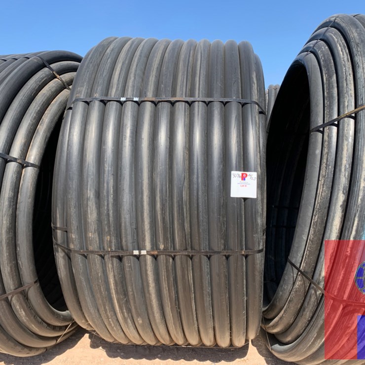 1,000 FOOT ROLL OF 3” IPS DR9 POLLY PIPE