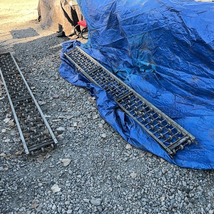 (2) 10FT. x12IN. ROLLER CONVEYORS SUPPORT EQUIPMENT