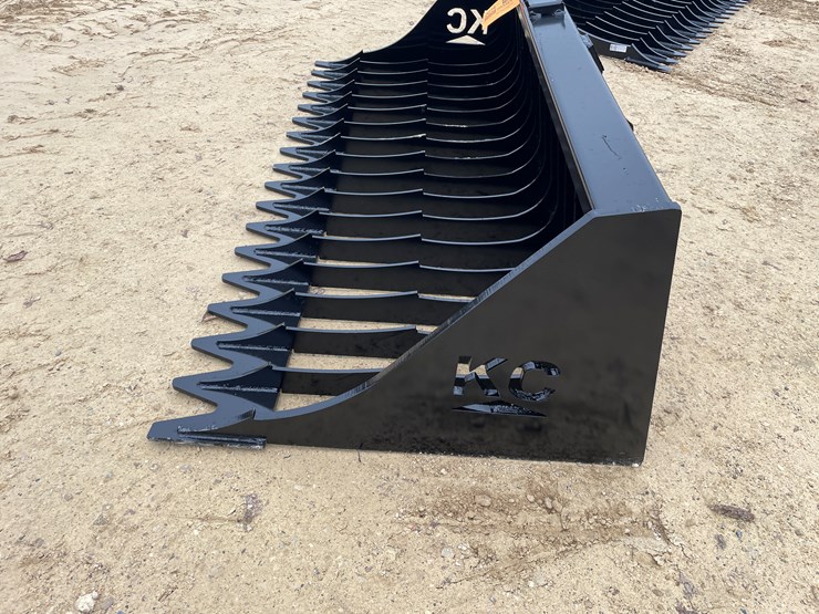 #2014-•-new-kc-76"-fine-skeleton-skid-steer-bucket-image-8