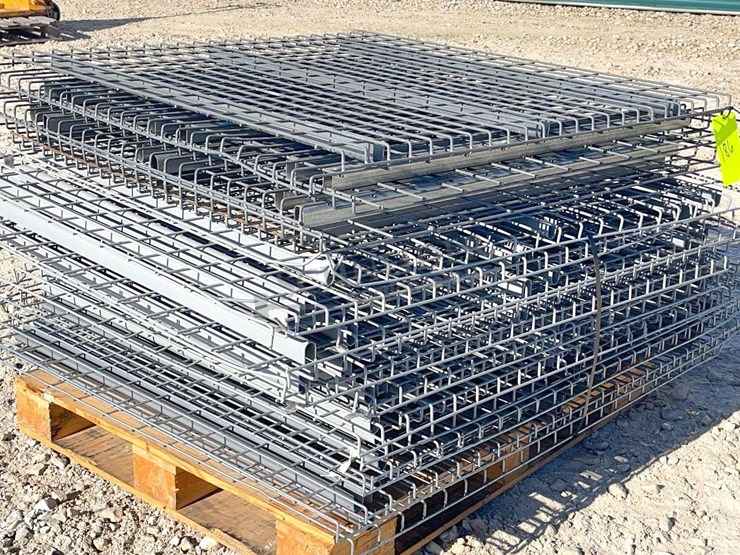 group-of-pallet-rack-mesh-shelving-image-1