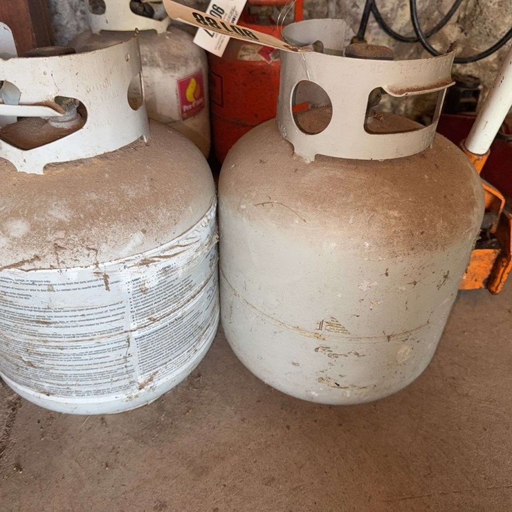 (2) LP cylinders