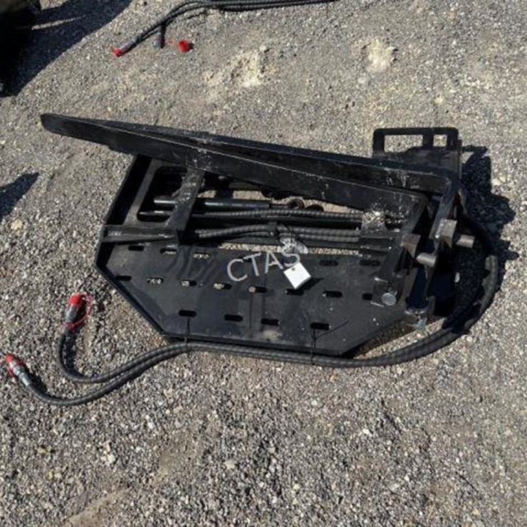 #100 • Skid Steer Hydraulic Side Shift Forks