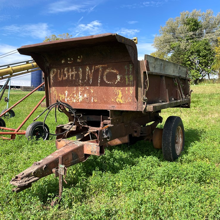 #4478 • Homemade Pin Hitch Dump Box