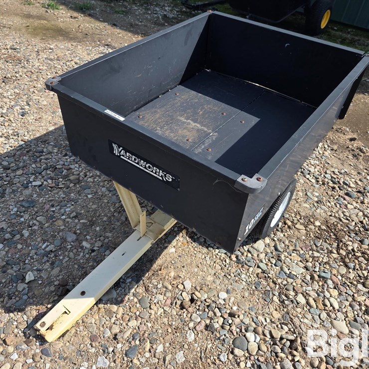 Yardworks Tilt Bed Utility Trailer