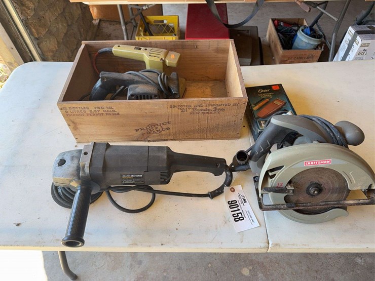corded-tools---grinder,- belt-sander,-circular-saw,-clippers-image-1