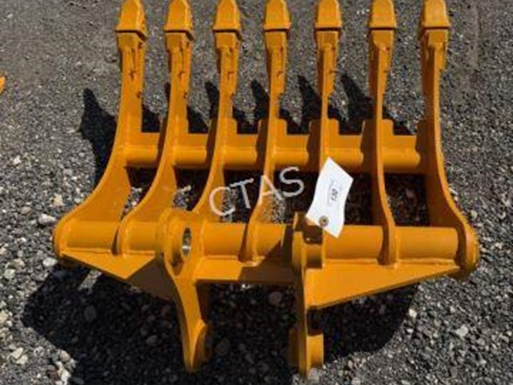 #130-•-32"-cat305-rake-for-excavator-image-2