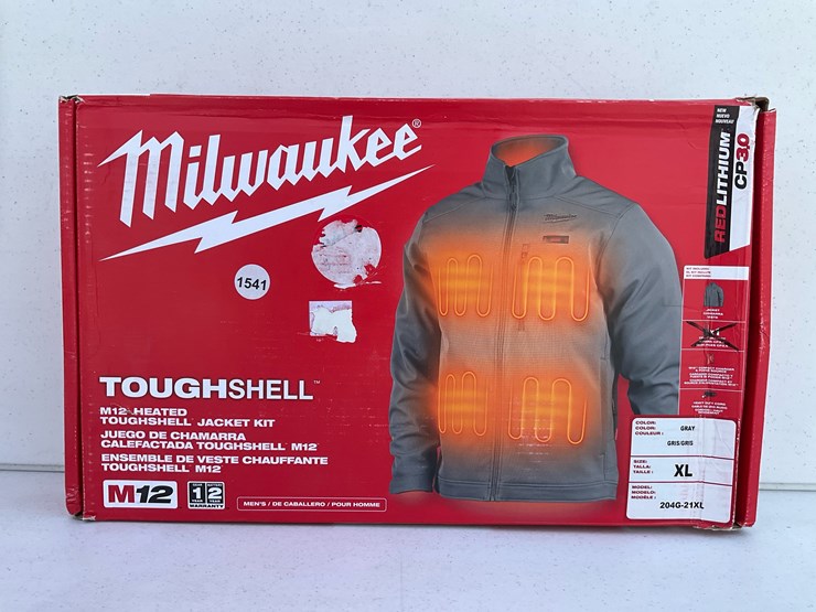 #1541-•-milwaukee-m12™-heated-toughshell™-jacket-(xl)-gray-image-1