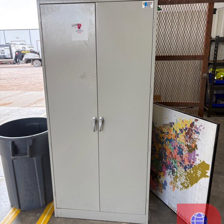 3’ X 2’ X 6.5’ STORAGE CABINET W/ CONTENTS