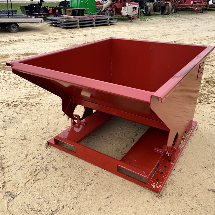 #2002 • New KC Self Dumping Hopper with Fork Pockets