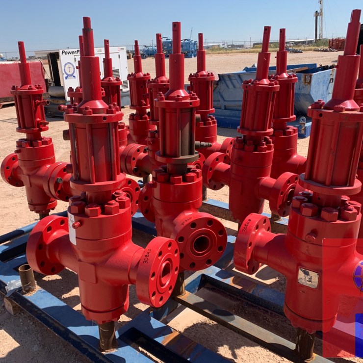 (3) 3” HYDRAULIC GATE VALVES