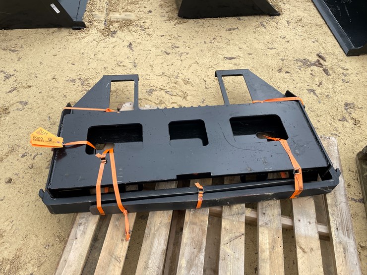 #2032-•-new-kc-skid-steer-fork-frame-with-forks-image-1