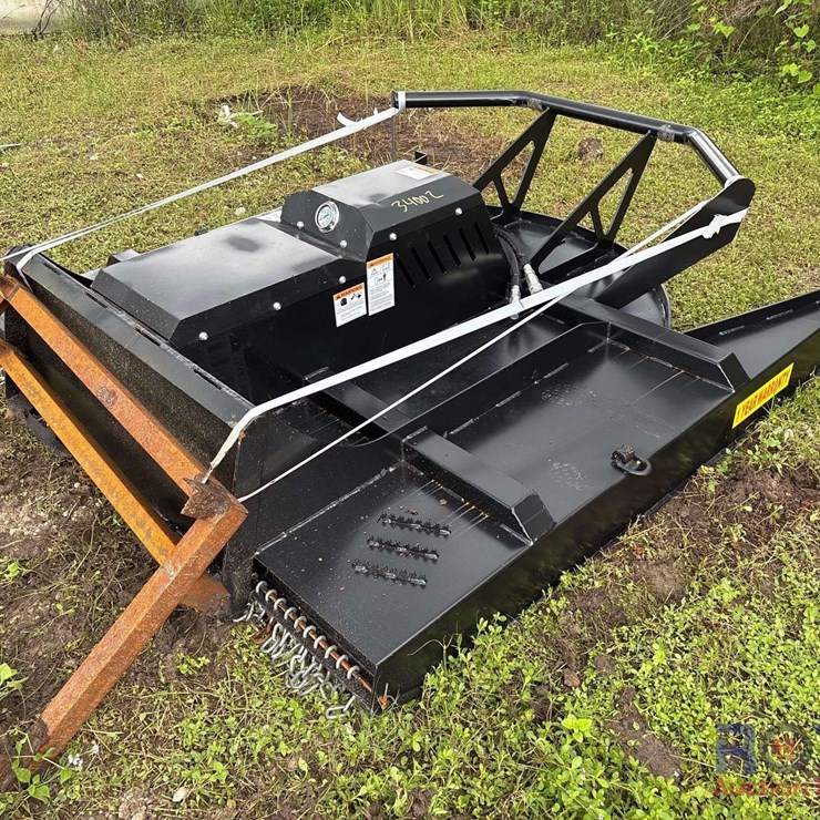 2025 Raytree RHBC72 4-Blade Brush Cutter Skid Steer Attachment