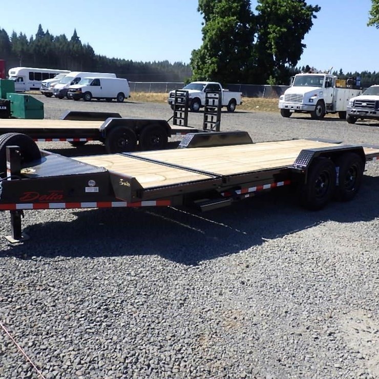 2025 Delta 7'x20' T/A Tilt Deck Trailer