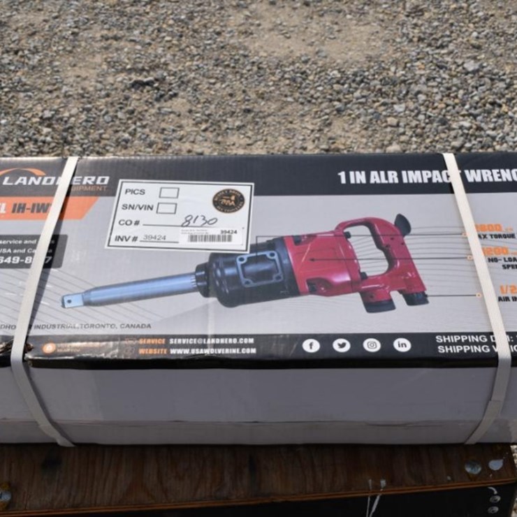 Landhero IH-IW7 1" Air Impact Wrench, 2800 ft-lbs Torque, 4200 RPM