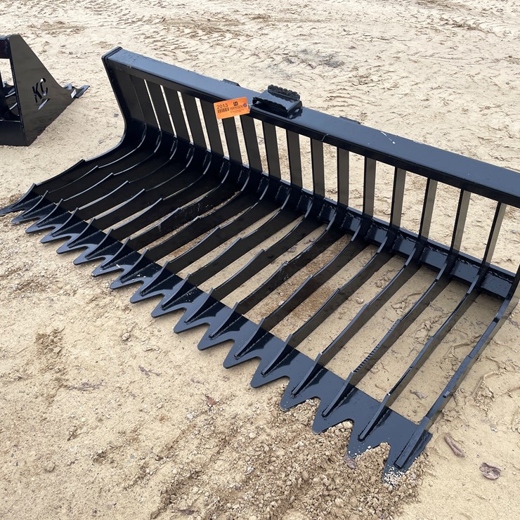 #2013 • New KC 76" Fine Skeleton Skid Steer Bucket