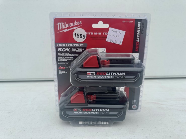 #1589-•-milwaukee-m18-high-output-cp3.0-battery-(2-pack)-image-1
