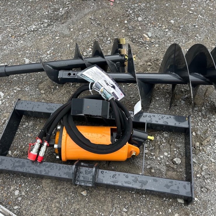 #81 • SKID STEER AUGER WITH TWO BITS