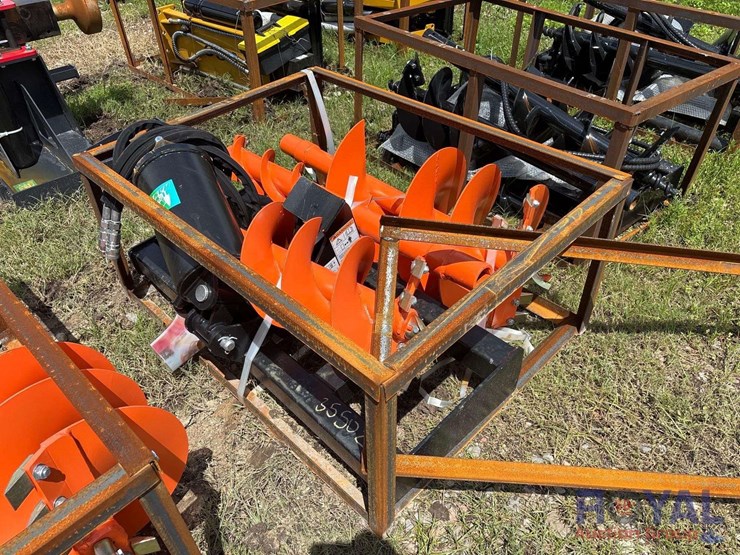 2025-raytree-rma42-auger-with-bits-skid-steer-attachment-image-1